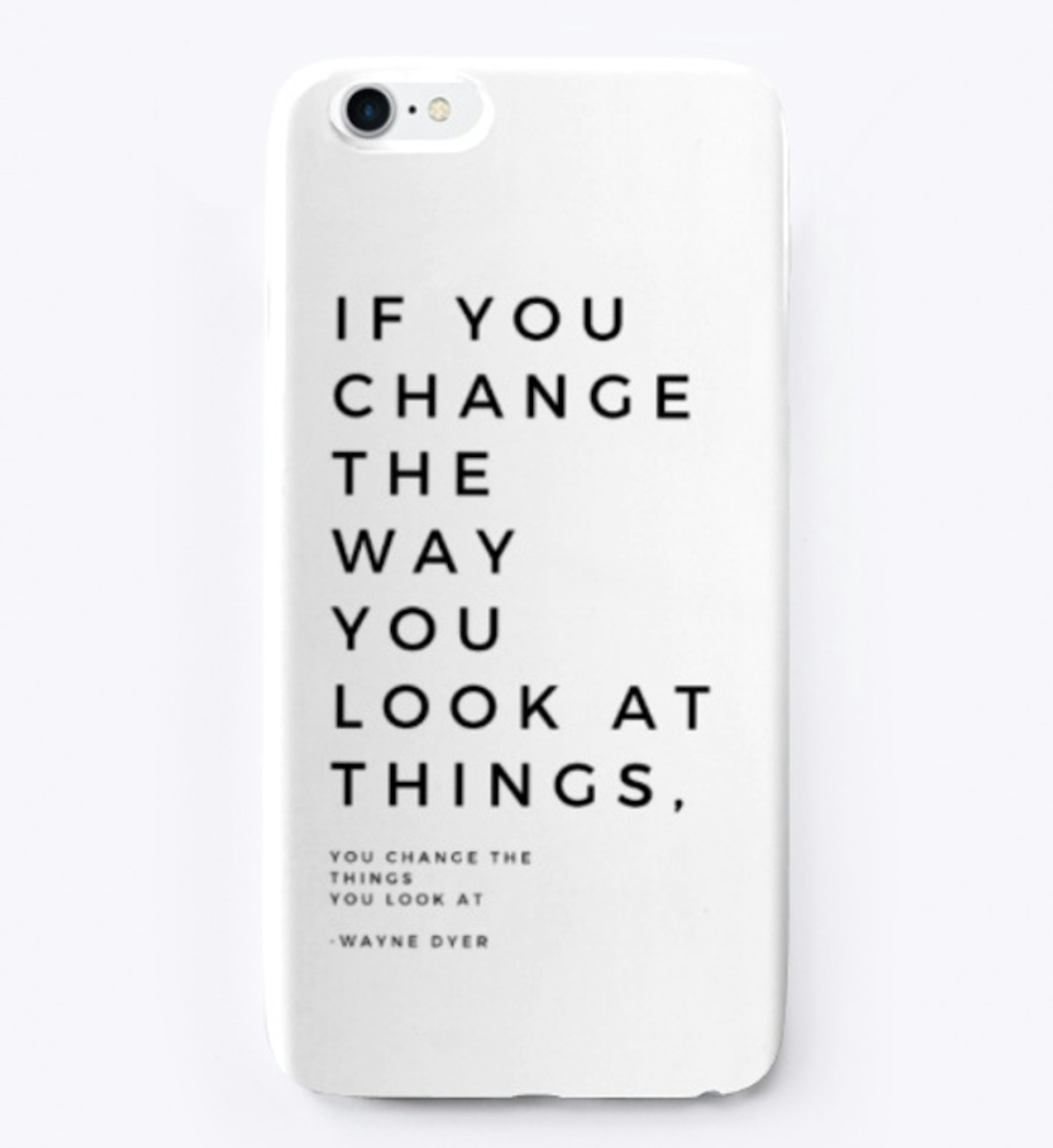 If you change the way you look at things